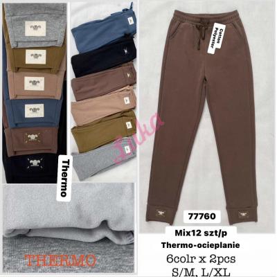 Women's warm pants 77760