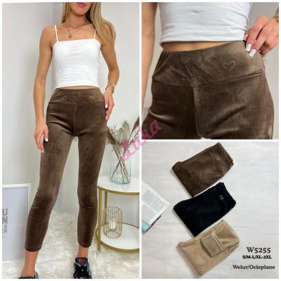 Women's warm pants w5255