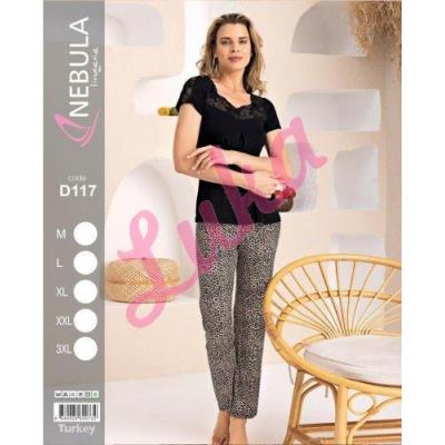 Women's turkish pajamas Nebula D117