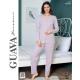 Women's turkish pajamas Guava 14109