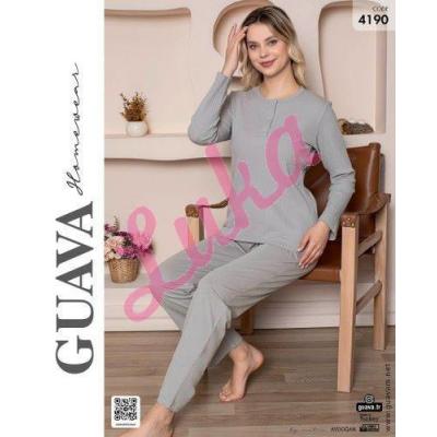 Women's turkish pajamas Guava 4190