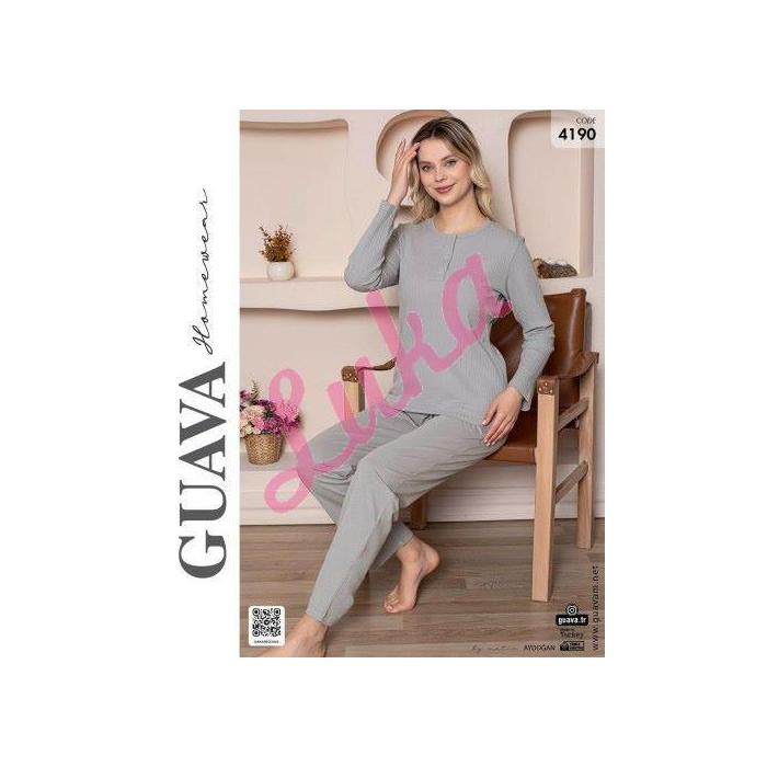 Women's turkish pajamas Guava 4171