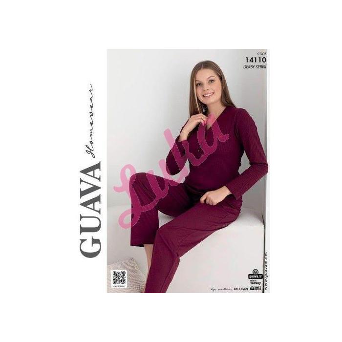 Women's turkish pajamas Guava 4190