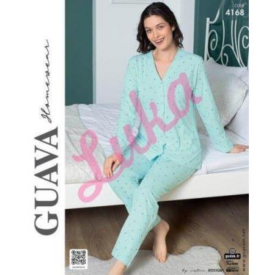 Women's turkish pajamas Guava 4168