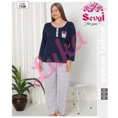 Women's turkish pajamas Sevgi 1108