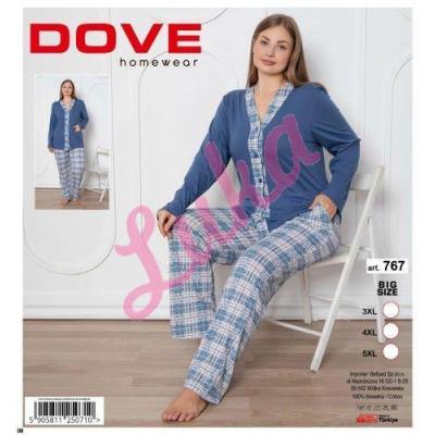 Women's turkish pajamas Dove 767