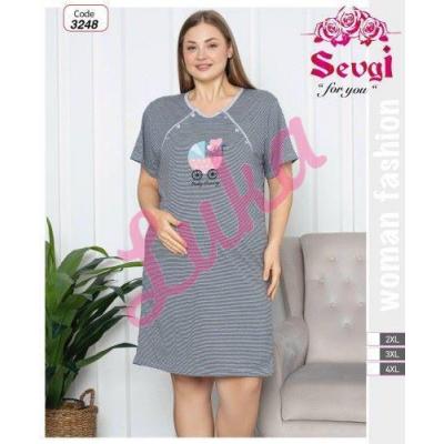 Women's nightgown for nursing Dove 1188