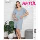 Women's nightgown for nursing Sevgi 3248-B