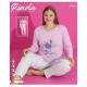 Women's turkish pajamas Asma 15088