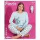 Women's turkish pajamas Rinda 2646