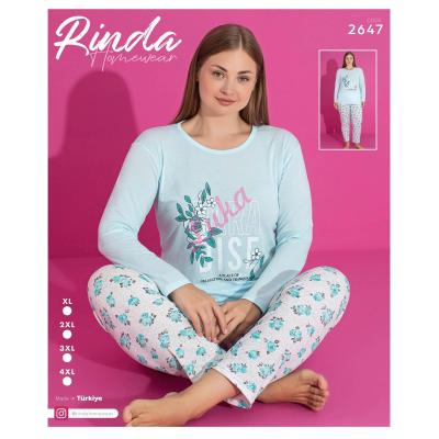 Women's turkish pajamas Rinda 2647