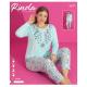 Women's turkish pajamas Rinda 2648