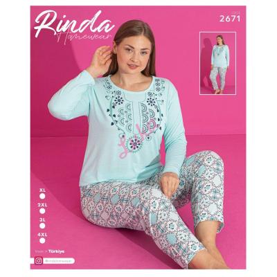 Women's turkish pajamas Rinda 2671