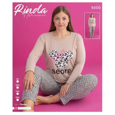 Women's turkish pajamas Rinda 3000