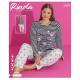 Women's turkish pajamas Rinda 3004