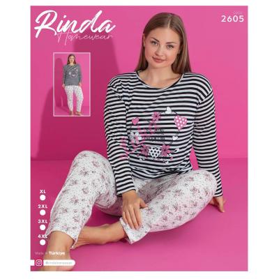 Women's turkish pajamas Rinda 2605