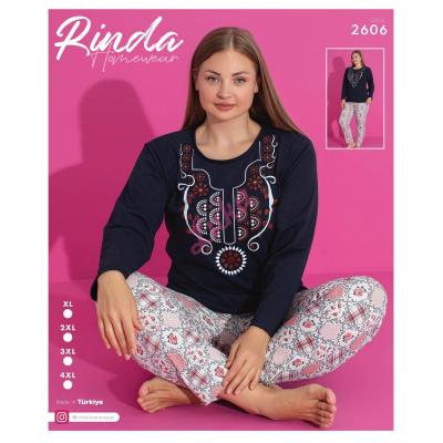 Women's turkish pajamas Rinda 2606