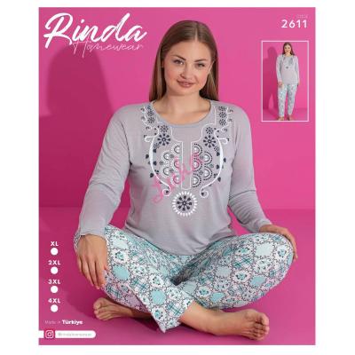 Women's turkish pajamas Rinda 2611