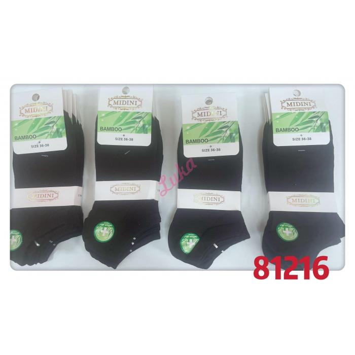 Women's low cut socks bamboo Midini