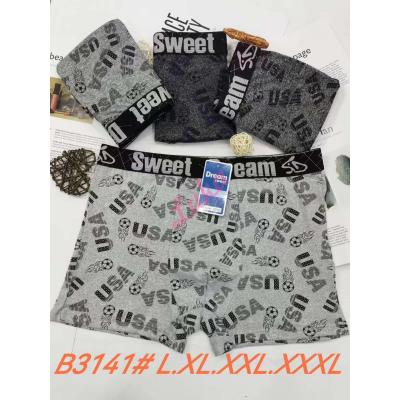 Men's cotton boxer shorts Sweet Dream