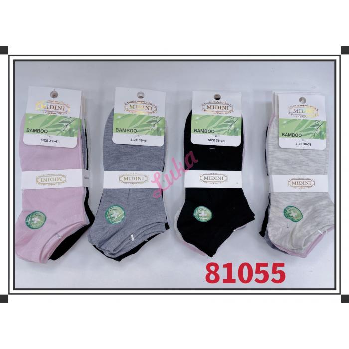 Women's low cut socks bamboo Midini