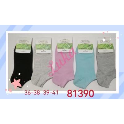 Women's low cut socks bamboo Midini 81390