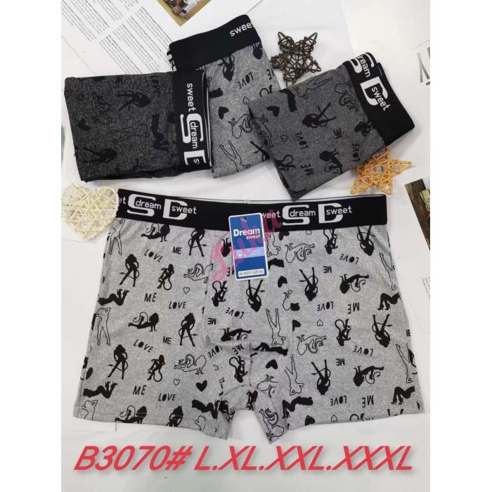 Men's cotton boxer shorts Sweet Dream