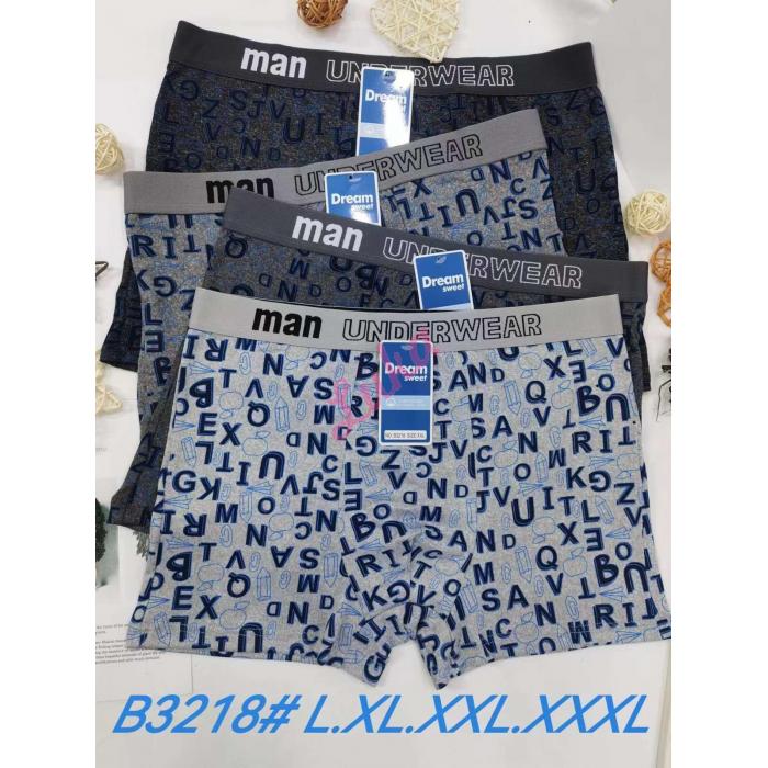 Men's cotton boxer shorts Sweet Dream