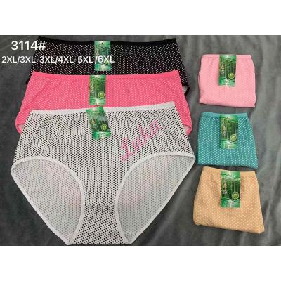 Women's bamboo panties C&R 3114 Big Size