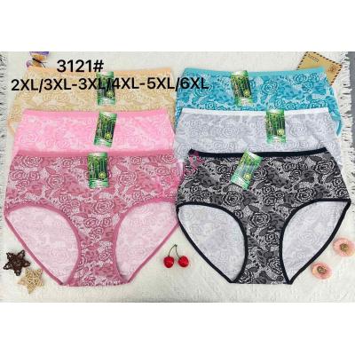 Women's bamboo panties C&R 3121 Big Size