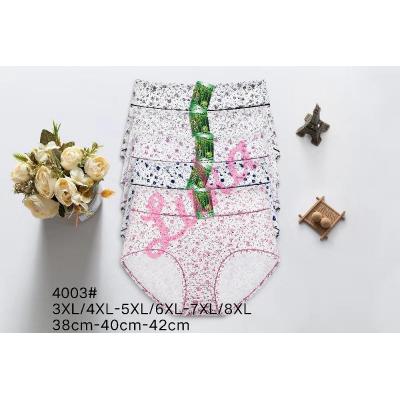 Women's bamboo panties C&R 4003 Big Size