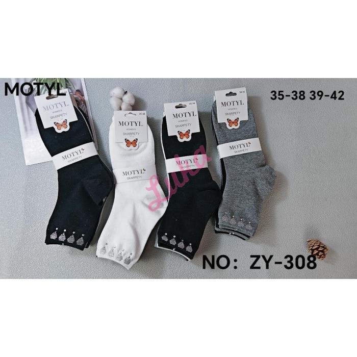 Women's socks Motyl ZY-307