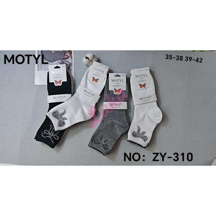 Women's socks Motyl ZY-308