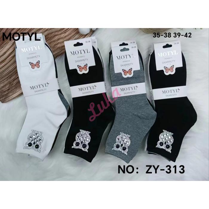 Women's socks Motyl ZY-309