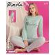 Women's turkish pajamas Rinda 3306