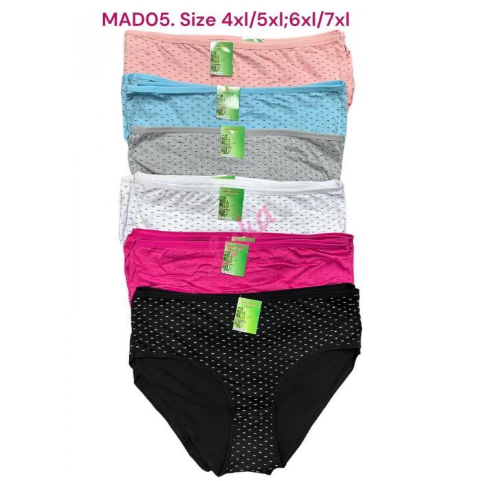 Women's bamboo panties MAD01 Big Size