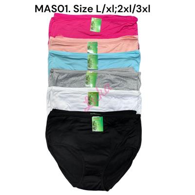 Women's bamboo panties MAS01