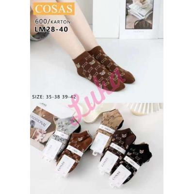 Women's low cut socks Cosas LM28-26