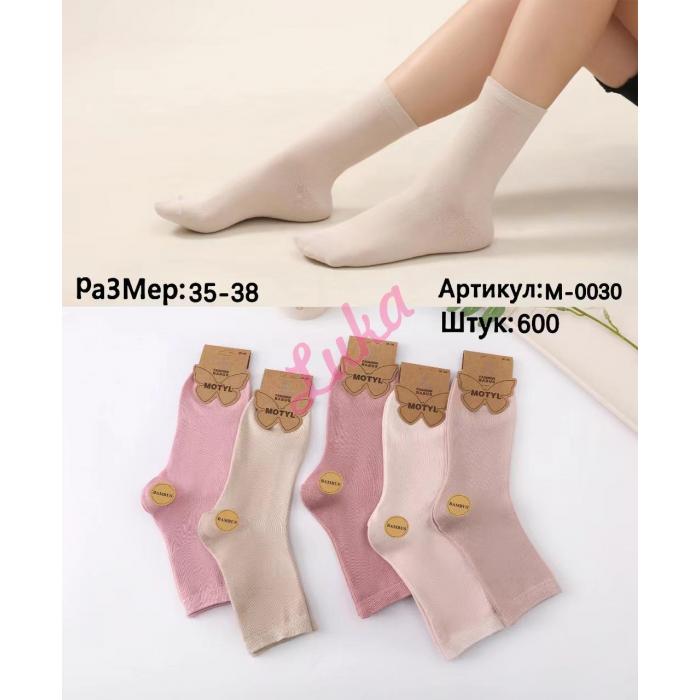 Women's bamboo socks Motyl 0033