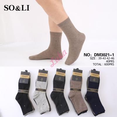 Men's socks SO&LI DM3021-3