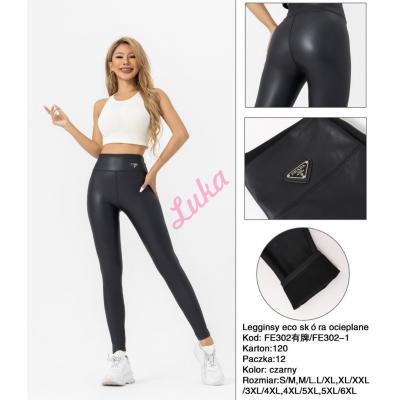 Women's warm leggings Alina fe302