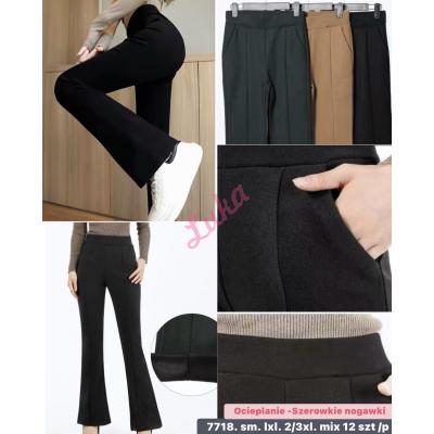 Women's warm pants 7718