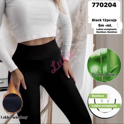 Women's black leggings 770104