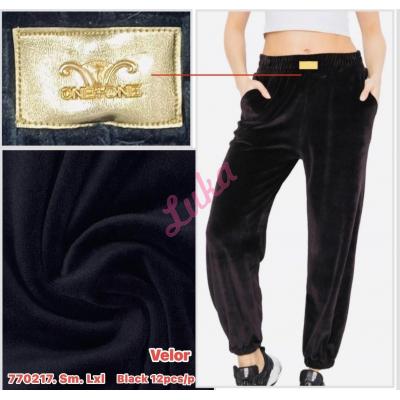 Women's black pants 770217