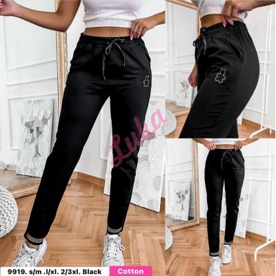 Women's black pants 9919