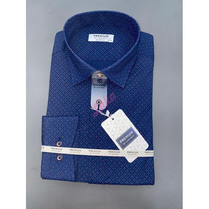 Mens turkish Shirt Lumi Blu LB-07