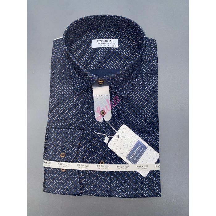 Mens turkish Shirt Lumi Blu LB-11
