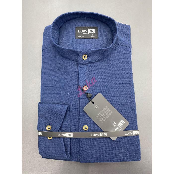 Mens turkish Shirt Lumi Blu LB-18