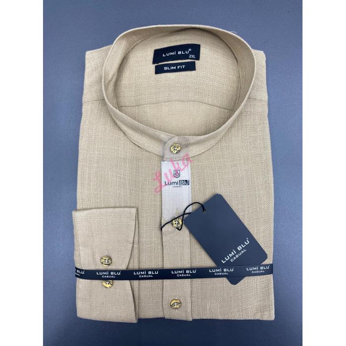 Mens turkish Shirt Lumi Blu LB-