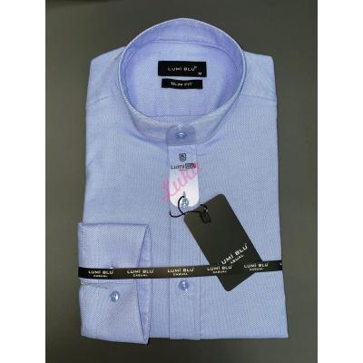 Mens turkish Shirt Lumi Blu LB-